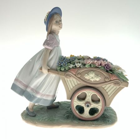  LLADRO リヤドロ 可愛いお花屋さん  オブジェ 人形 フィギュリン インテリア