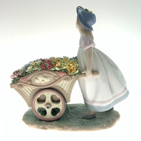  LLADRO リヤドロ 可愛いお花屋さん  オブジェ 人形 フィギュリン インテリア