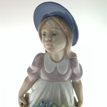  LLADRO リヤドロ 可愛いお花屋さん  オブジェ 人形 フィギュリン インテリア