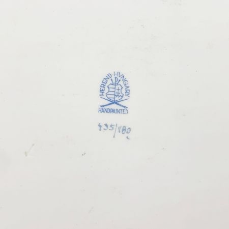  Herend ヘレンド クイーン ヴィクトリア ブーケ サービストレイ サービングプレート 50cm