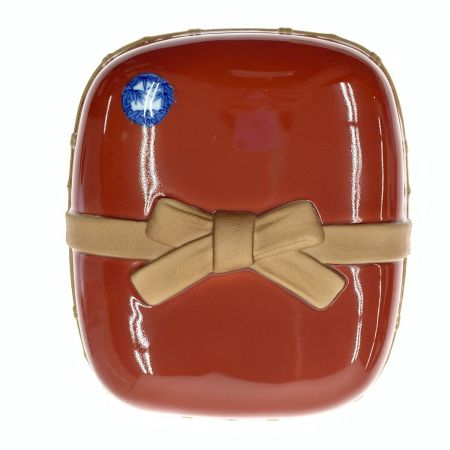  FUKAGAWA　SEIJI　co.,ltd 深川製磁 有田焼 陶箱 丸紋外赤 蓋物 重箱 宮内庁御用達