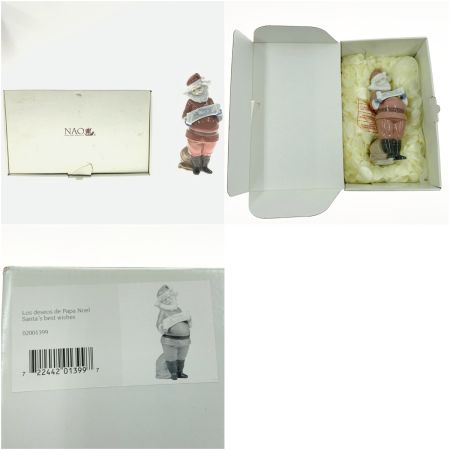  NAO サンタクロース フィギュリン 置物 陶器人形 Lladro リアドロ 
