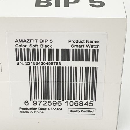 amazfit アマズフィット スマートウォッチ BIP5