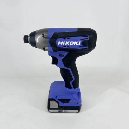  HiKOKI ハイコーキ インパクトドライバ コードレス式 14.4v FWH1DF パープル バッテリー付き