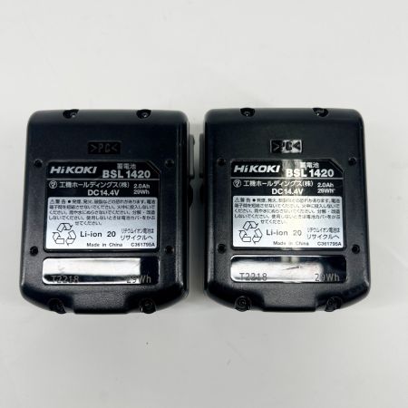  HiKOKI ハイコーキ インパクトドライバ コードレス式 14.4v FWH1DF パープル バッテリー付き
