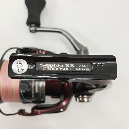  SHIMANO シマノ Sephia SS 23 セフィアSS C3000SHG スピニングリール 046321 現状渡し ジャンク品