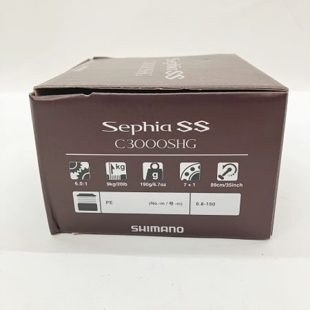  SHIMANO シマノ Sephia SS 23 セフィアSS C3000SHG スピニングリール 046321 現状渡し ジャンク品