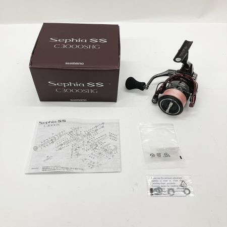  SHIMANO シマノ Sephia SS 23 セフィアSS C3000SHG スピニングリール 046321 現状渡し ジャンク品