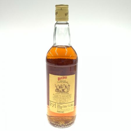  WHITE HORSE ホワイトホース ファインオールド 750ml 43% ブレンデッド スコッチ ウィスキー 特級 古酒  未開栓