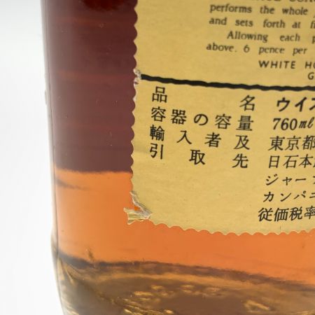  WHITE HORSE ホワイトホース ファインオールド 750ml 43% ブレンデッド スコッチ ウィスキー 特級 古酒  未開栓