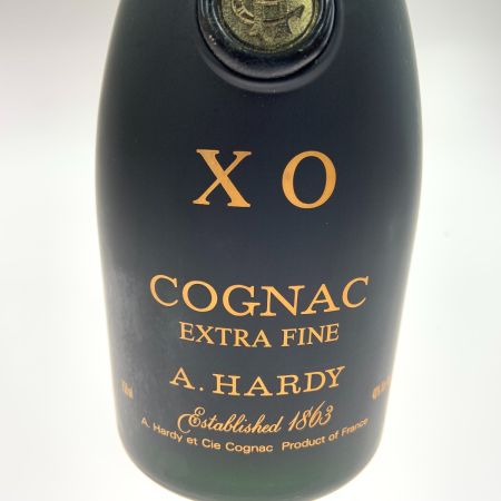   A.HARDY XO COGNAC EXTRA FINE ブランデー 750ml 40% 未開栓