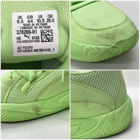  PUMA プーマ メンズ バッシュ Court Rider Chaos 'Fizzy Lime' サイズ28.5cm 378269-01 グリーン