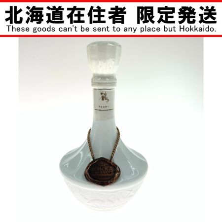 【北海道内限定発送】 NIKKA WHISKY ニッカウイスキー 鶴 ウィスキー 750ml 43% 陶器ボトル ホワイト 未開栓