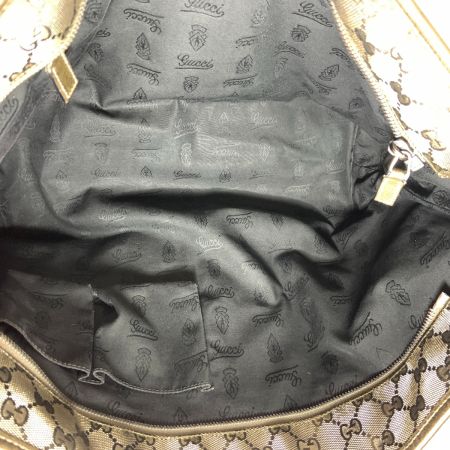  GUCCI グッチ GGインプリメ トートバッグ ショルダーバッグ 211137 グレー 現状渡し 