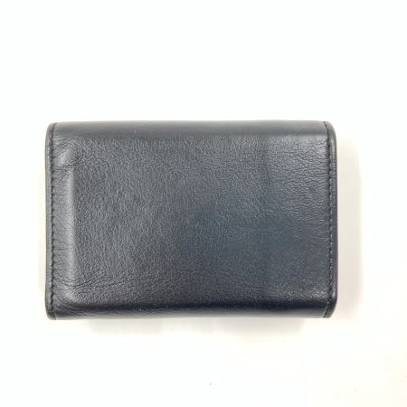  BALENCIAGA バレンシアガ ペーパー ミニ ウォレット 三つ折り短財布 391446 1000 1217 ブラック