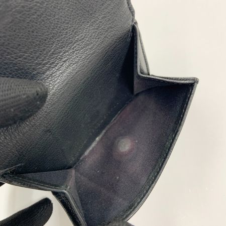 BALENCIAGA バレンシアガ ペーパー ミニ ウォレット 三つ折り短財布 391446 1000 1217 ブラック