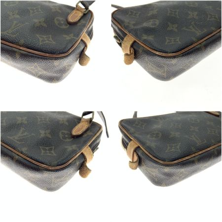  LOUIS VUITTON ルイヴィトン モノグラム ポシェット マルリー バンドリエール ショルダーバッグ M51828 ブラウン