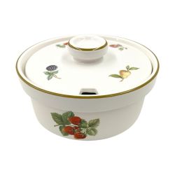 〇〇 Wedgwood ウェッジウッド  WILD STRAWBERRY 陶器 食器 シュガーポット ホワイト Bランク