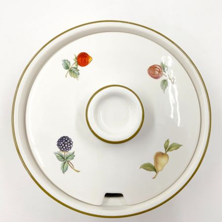  Wedgwood ウェッジウッド  WILD STRAWBERRY 陶器 食器 シュガーポット ホワイト
