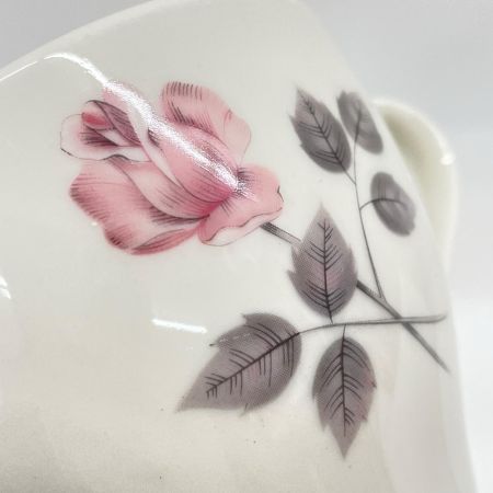 ROYAL DOULTON ロイヤルドルトン PILLAR ROSE カップ&ソーサー&ケーキプレート(トリオ) 廃版