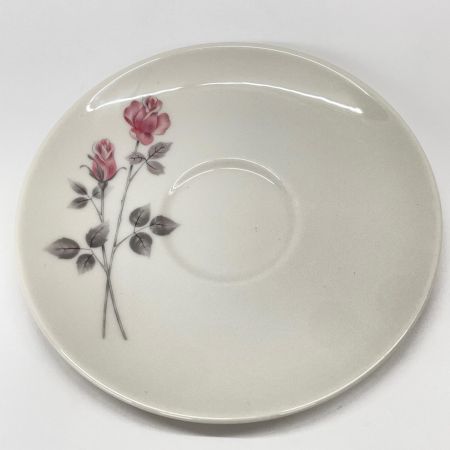 ROYAL DOULTON ロイヤルドルトン PILLAR ROSE カップ&ソーサー&ケーキプレート(トリオ) 廃版