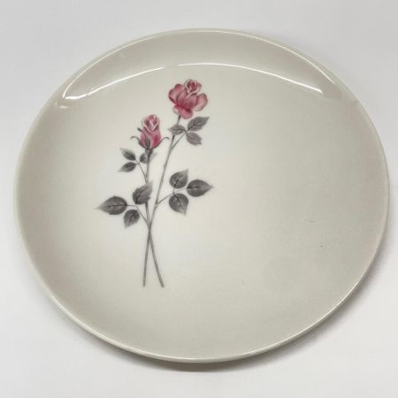 ROYAL DOULTON ロイヤルドルトン PILLAR ROSE カップ&ソーサー&ケーキプレート(トリオ) 廃版