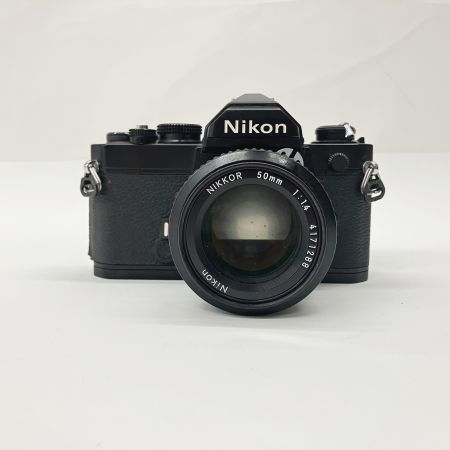  Nikon ニコン FM 本体 NIKKOR 50mm f1.4 レンズ付 ジャンク品 現状渡し