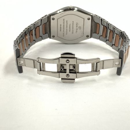  Charles Perrin シャルルぺリン シャルル ペリン クォーツ腕時計  ES-6605M ブラウン