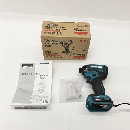  MAKITA マキタ 充電式インパクトドライバ 40vmax 本体のみ TD002GZ 未使用品