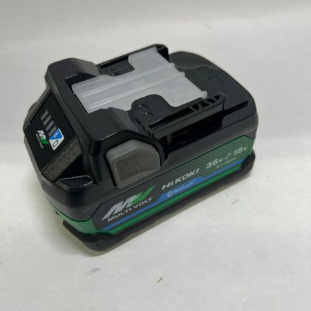  HiKOKI ハイコーキ Bluetooth付き第2世代マルチボルト蓄電池 36V 2.5Ah/18V 5.0Ah BSL36A18BX ブラック 未使用品