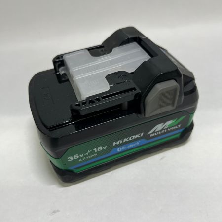  HiKOKI ハイコーキ Bluetooth付き第2世代マルチボルト蓄電池 36V 2.5Ah/18V 5.0Ah BSL36A18BX ブラック 未使用品