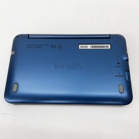  SHARP シャープ Brain カラー電子辞書 高校生向け上位モデル PW-SS6K ネイビー