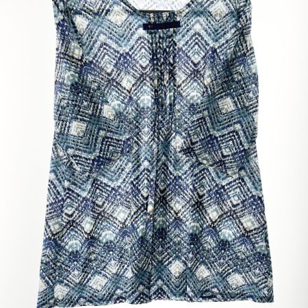  里麻 レディース  カットソー サイズLL ブルー