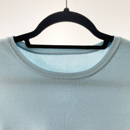  Leilian レリアン レディース ニット サイズ13+ スカイブルー