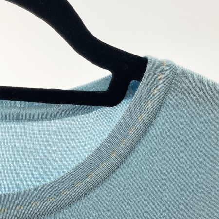  Leilian レリアン レディース ニット サイズ13+ スカイブルー