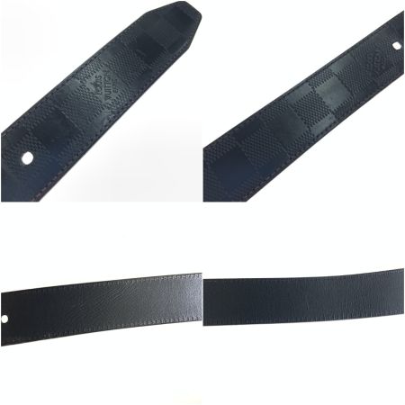  LOUIS VUITTON ルイヴィトン ダミエ アンフィニ サンチュール ボストン 35MM リバーシブル ベルト  M9675 ブラウン