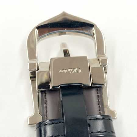  Cartier カルティエ C アロンジェ カーフ レザー ベルト ブラック