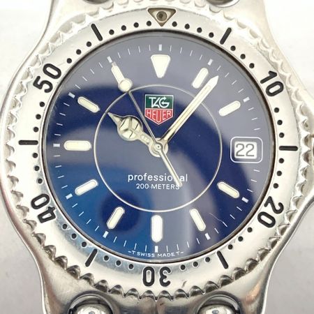  TAG HEUER タグホイヤー プロフェッショナル 200 クォーツ 腕時計 WG111A シルバー
