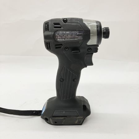  MAKITA マキタ 充電式インパクトドライバ 18v 本体のみ TD173D ブラック
