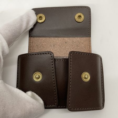  鞄のいたがき ITAGAKI ベルトポーチ 小銭入れ ベルト通し付札入れ 本革 牛革 E16912 ダークブラウン