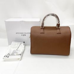 〇〇 [v]  ボストンバッグ MUTE BOSTON BAG BTS ブラウン Sランク
