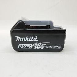 〇〇 MAKITA マキタ 純正 18v 6.0Ah リチウムイオンバッテリ BL1860B ブラック 未使用品 Sランク