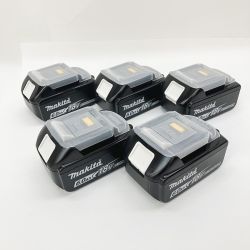 〇〇 MAKITA マキタ 純正 18v 6.0Ah リチウムイオンバッテリ 5個セット BL1860B ブラック 未使用品 Sランク