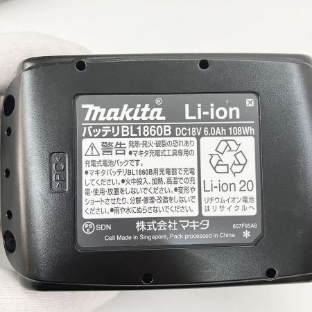  MAKITA マキタ 純正 18v 6.0Ah リチウムイオンバッテリ 5個セット BL1860B ブラック 未使用品