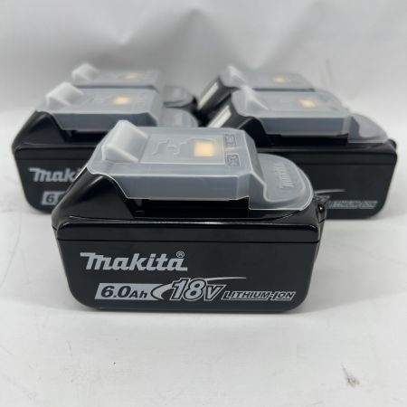  MAKITA マキタ 純正 18v 6.0Ah 5個セットリチウムイオンバッテリ BL1860B ブラック 未使用品