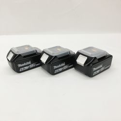 〇〇 MAKITA マキタ 純正 18v 6.0Ah リチウムイオンバッテリ 3個セット BL1860B ブラック 未使用品 Sランク