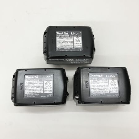  MAKITA マキタ 純正 18v 6.0Ah リチウムイオンバッテリ 3個セット BL1860B ブラック 未使用品