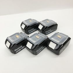 〇〇 MAKITA マキタ 純正 18v 6.0Ah リチウムイオンバッテリ 5個セット BL1860B ブラック 未使用品 Sランク