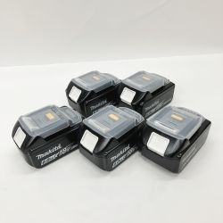 〇〇 MAKITA マキタ 純正 18v 6.0Ah リチウムイオンバッテリ 5個セット BL1860B ブラック 未使用品 Sランク