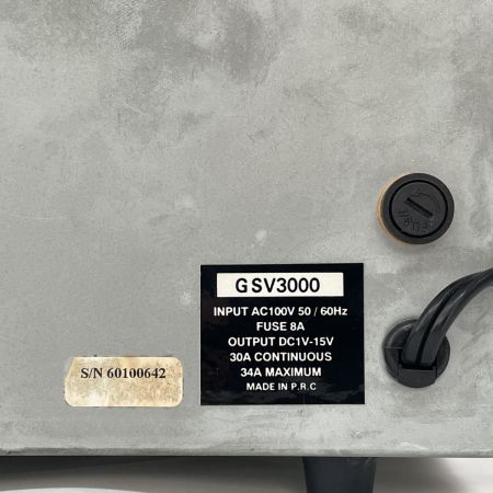  第一電波工業(DIAMOND) リニアシリーズ型直流安定化電源 GSV3000